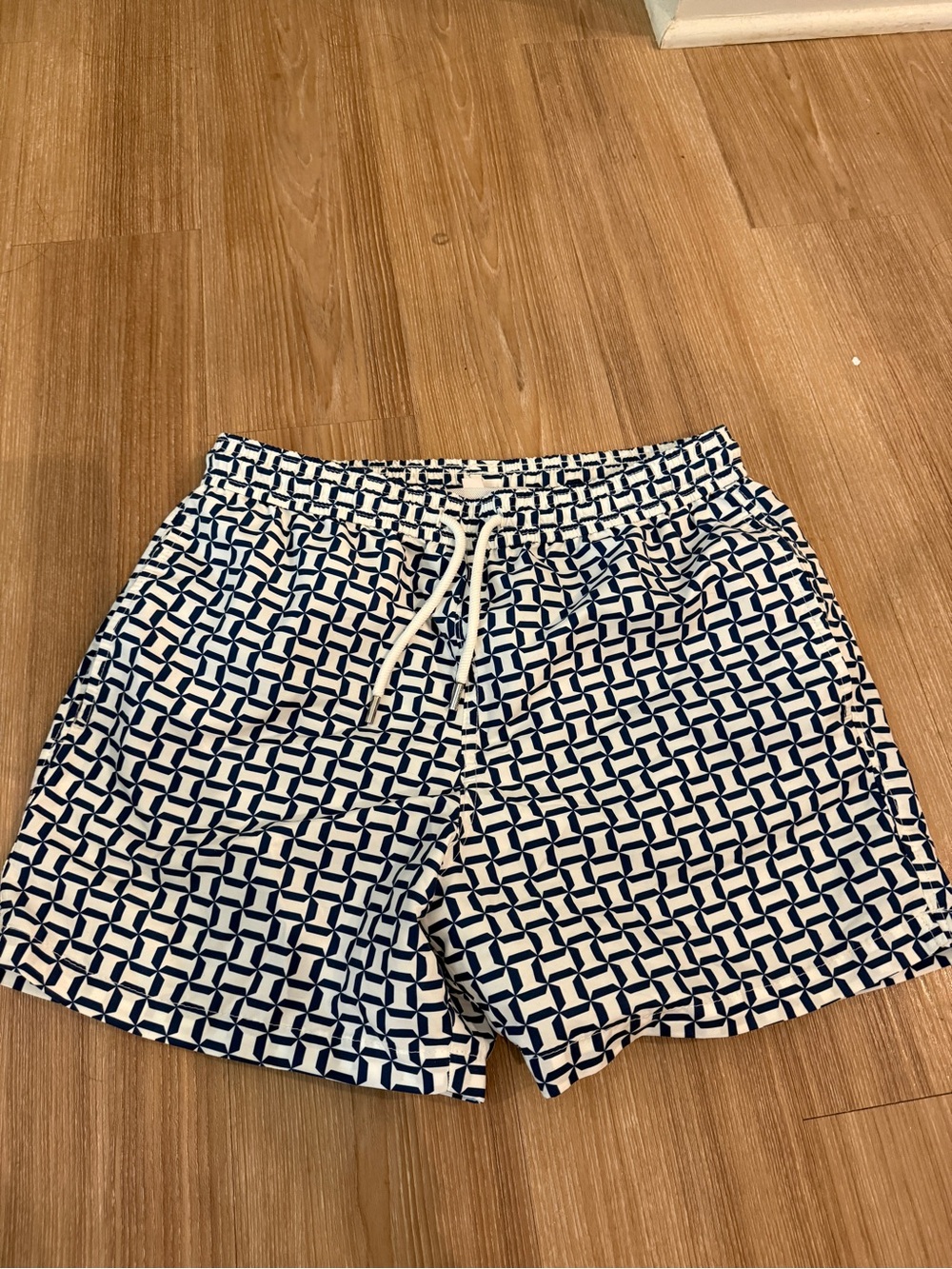 Men’s Italian swim trunks.